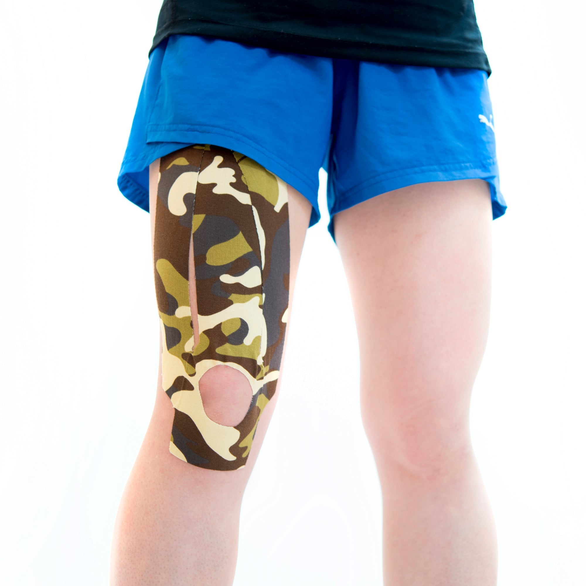 山下り専用膝貼足+5(膝・前腿サポートテープ)2枚