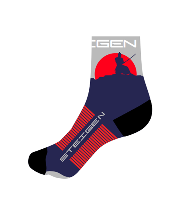 Half Length Samurai Socks